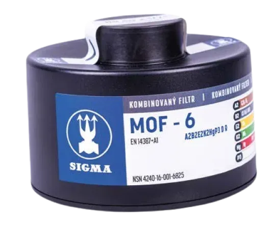 Комбінований фільтр MOF-6 A2B2E2K2HGP3DR