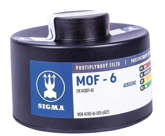 Комбінований фільтр MOF-6 A2B2E2K2